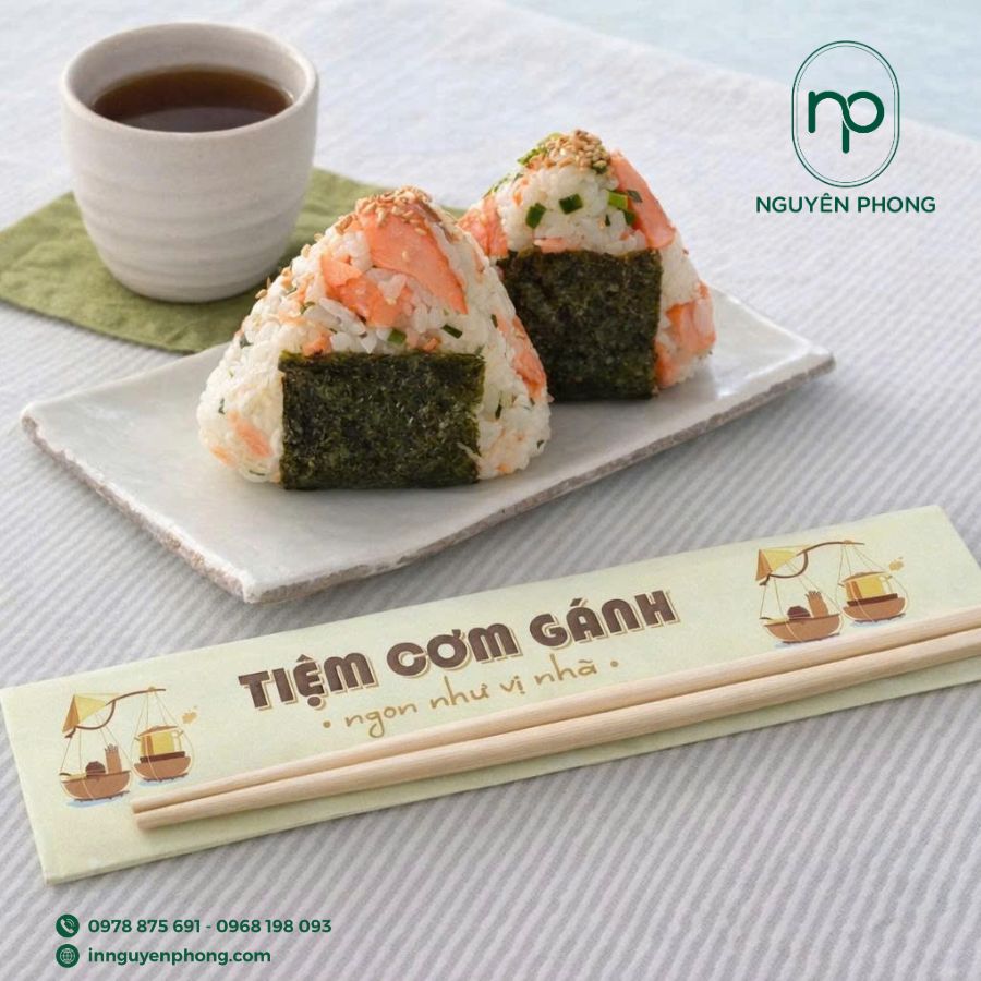 Mẫu bao đũa cho nhà hàng 